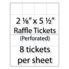 Raffle Tickets 8-up